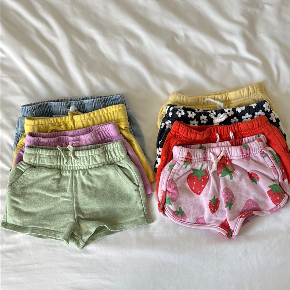 Old Navy and Cat & Jack Comfortable Elastic Waist Shorts